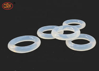 O-ring FDA Silikon Bening Pemanjangan Baik Tembus Pandang untuk Mesin Kopi