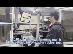 Pemeriksaan 100% untuk segel karet konektor