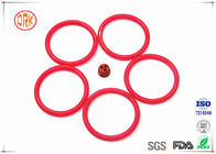 Red Standard / Nonstandard NBR O Ring Water Resistance For Pump Seal