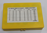 5A Yellow O Ring Kit 382pcs, Metric O Rings Tahan Suhu Rendah