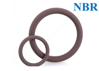 Custom NBR O Ring Seal Water Resistant Inside -30 ° C - + 120 ° C Suhu Operasional