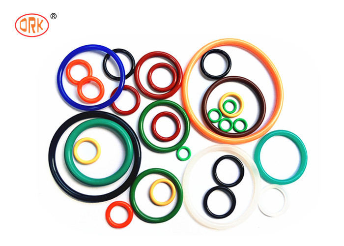 Standar Atau Kustomisasi Karet Nitrile Hidraulik O Ring Berwarna-warni 30-90 Shore Hardness