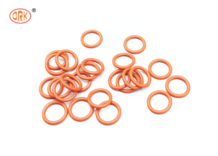 Food Grade ShoreA 20-95 Hardness Silicone O Ring Warna Tembus