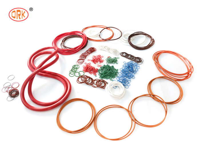 ISO9001 60 70 90 FKM NBR O Ring Seal Tekanan Tinggi Black Brown Buna Nitrile