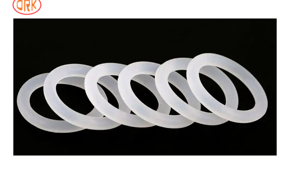 Resistensi Rebound Luar Biasa Transparan Clear Silicone o-ring untuk Produk Elektronik