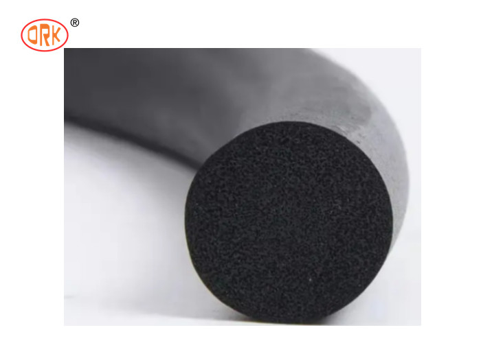 Produsen EPDM Hitam Karet busa silikon Sponge Strip O Ring Karet Cord
