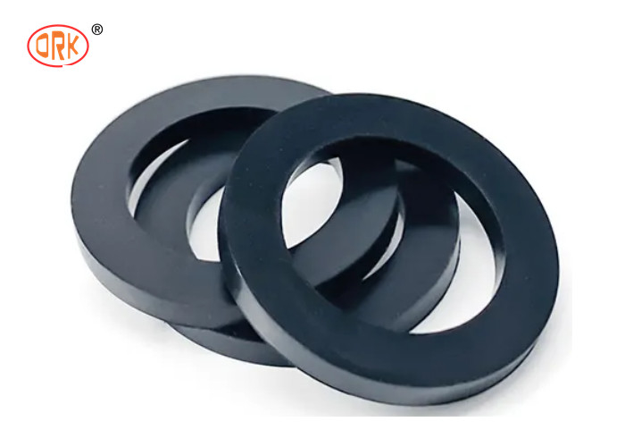 Black Waterproof Flat Ring NBR 70 Shore Rubber Washer untuk Peralatan Subakwatik