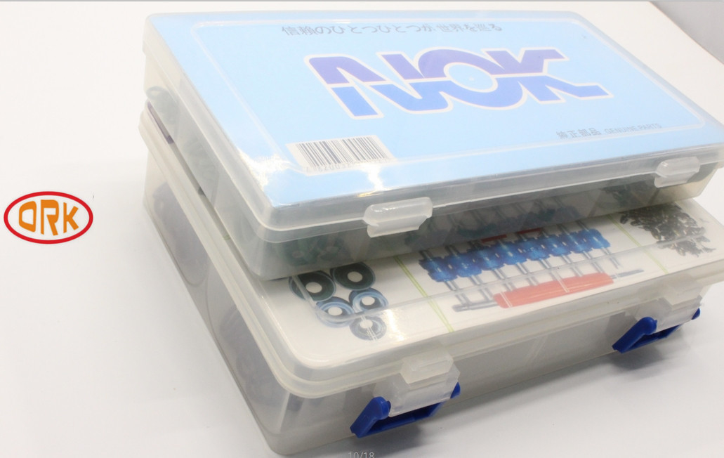 ORK 5A 240 Pcs Nitrile Rubber O Ring Kit Untuk Kompresor AC