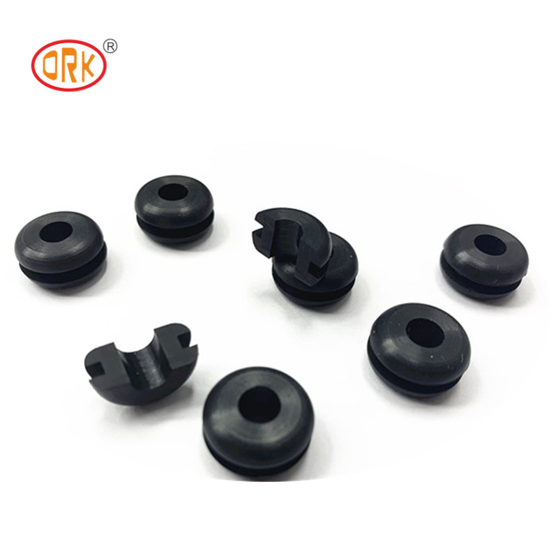 Custom Resistance Heat Black Silicone Rubber Hole Grommets Plug / Kabel Karet Grommet Ring Untuk suku cadang mobil