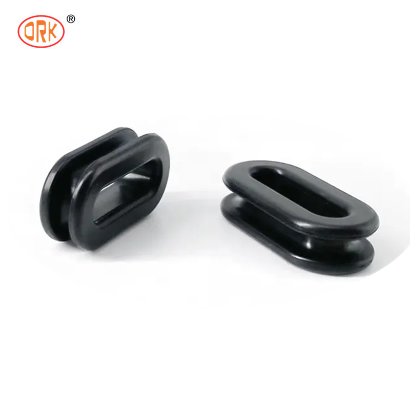 Grommets karet silikon kelas industri dengan kekuatan tarik melindungi kabel khusus kabel listrik melindungi