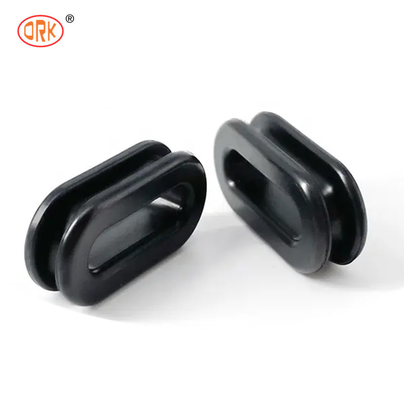 Grommets karet silikon kelas industri dengan kekuatan tarik melindungi kabel khusus kabel listrik melindungi