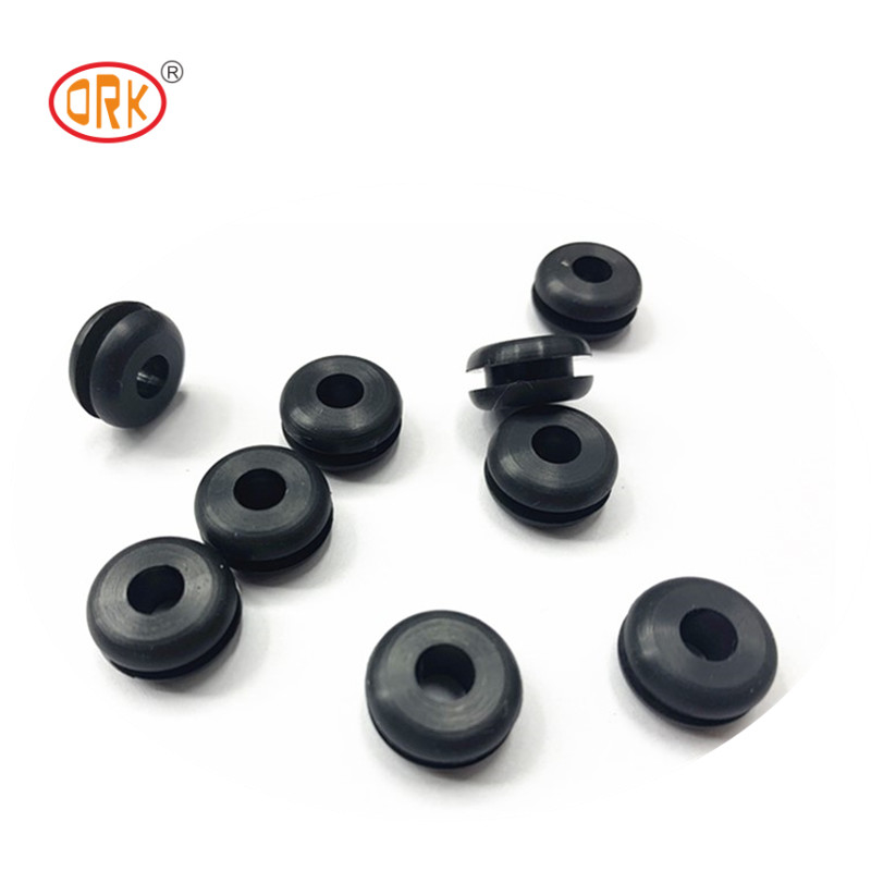 ORK Bagian Karet Cetakan FDA Sertifikasi Non toksik Karet Silikon Grommets Kekuatan tarik 1000 PSI