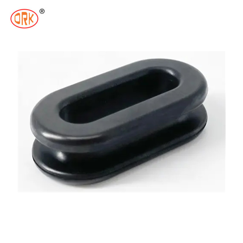 ORK Bagian Karet Cetakan FDA Sertifikasi Non toksik Karet Silikon Grommets Kekuatan tarik 1000 PSI