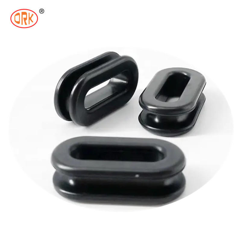 ORK Bagian Karet Cetakan FDA Sertifikasi Non toksik Karet Silikon Grommets Kekuatan tarik 1000 PSI