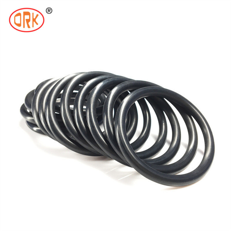 Black Excellent Oil Resistance NBR 70 O Ring Lubricant NBR ring untuk pompa air mekanik