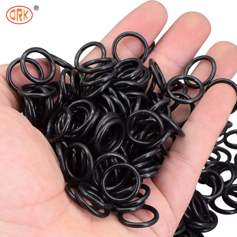 Karet Hitam O Ring Gasket Seal Resistensi UV sangat baik -40 ° F hingga +250 ° F Kisaran suhu