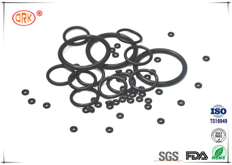 FKM Fluorelastomer O Ring: RoHs, -20°C~200°C, tahan suhu tinggi, tahan abrasi, tahan minyak