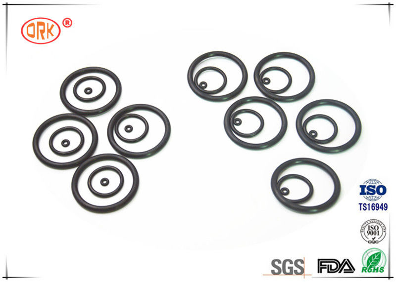 Food Grade O Rings Kompresi NBR Oil Resistant Approved 70 ± 5 Shore Hardness
