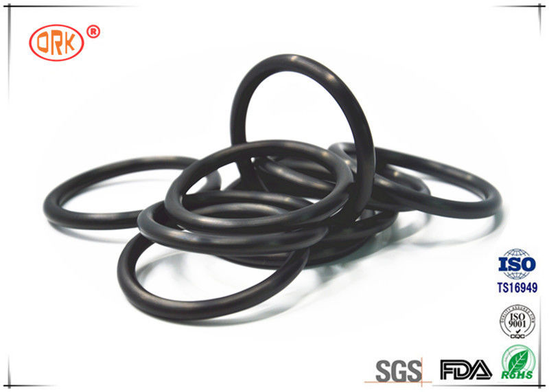 AS568 70 Shore FKM O Rings Sealing Industrial Untuk Bahan Bakar / Sistem Mesin