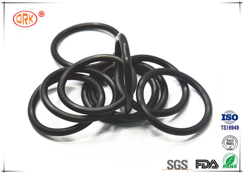 AS568 70 Shore FKM O Rings Sealing Industrial Untuk Bahan Bakar / Sistem Mesin