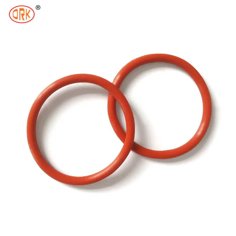Merah 70 Shore A Superior Silicone Gasket O Ring Seal Untuk Minyak Dan Gas