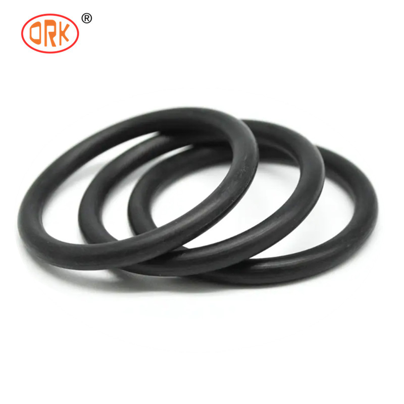 70 Shore A Rubber Seal 13mm Black Silicone Ring Untuk Persyaratan Kompatibilitas Kimia
