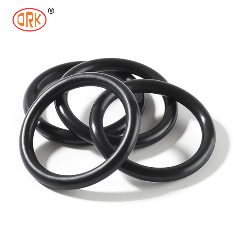 70 Shore A Rubber Seal 13mm Black Silicone Ring Untuk Persyaratan Kompatibilitas Kimia