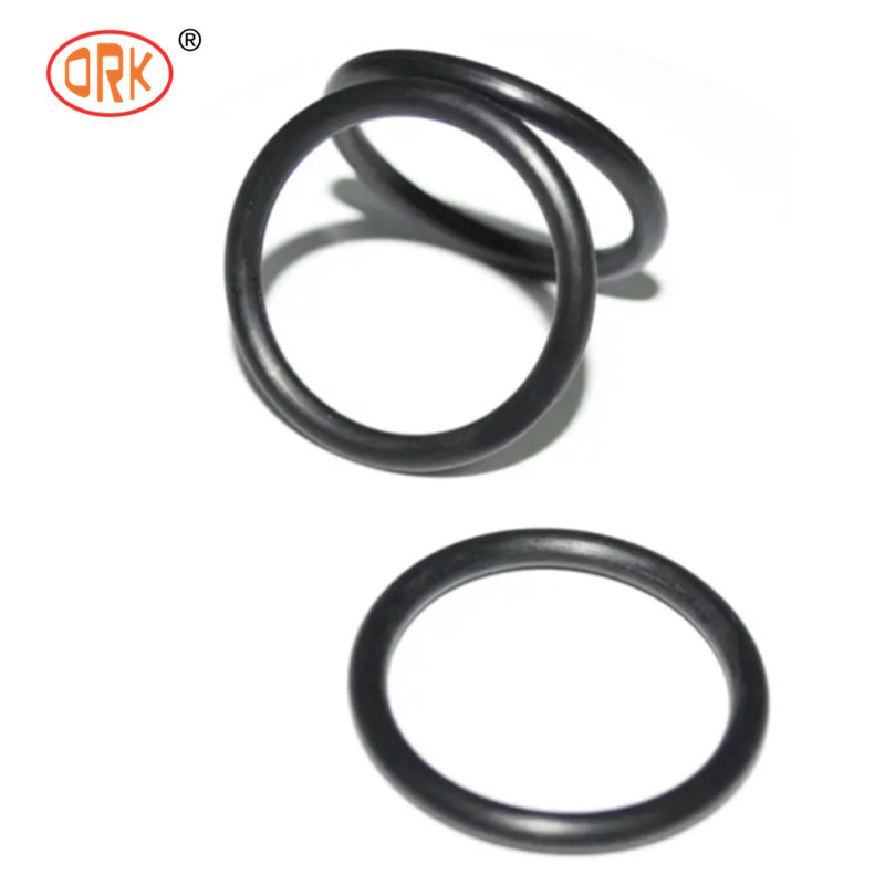 70 Shore A Rubber Seal 13mm Black Silicone Ring Untuk Persyaratan Kompatibilitas Kimia