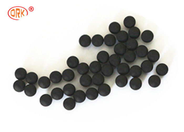 Kecil Lembut Padat Karet Silikon Bola 5mm 9mm 10mm 15mm Warna Hitam
