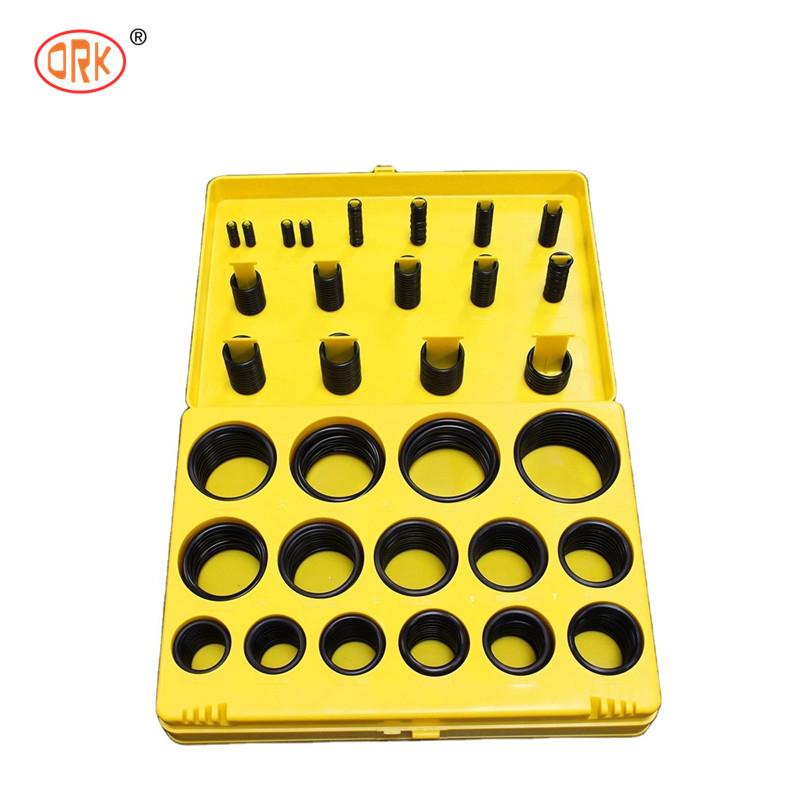 Profesional Disesuaikan Berbagai O Ring Set Perbaikan Segel 30 Ukuran 90 Durometer O Ring Kit