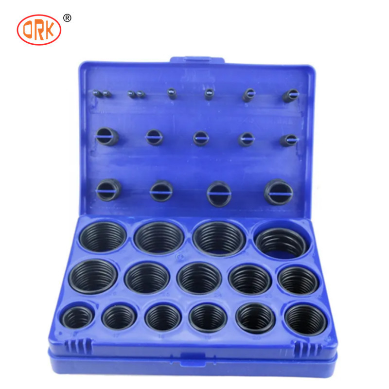 Profesional Disesuaikan Berbagai O Ring Set Perbaikan Segel 30 Ukuran 90 Durometer O Ring Kit