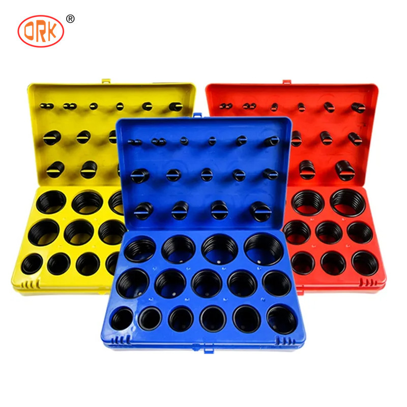 Profesional Disesuaikan Berbagai O Ring Set Perbaikan Segel 30 Ukuran 90 Durometer O Ring Kit