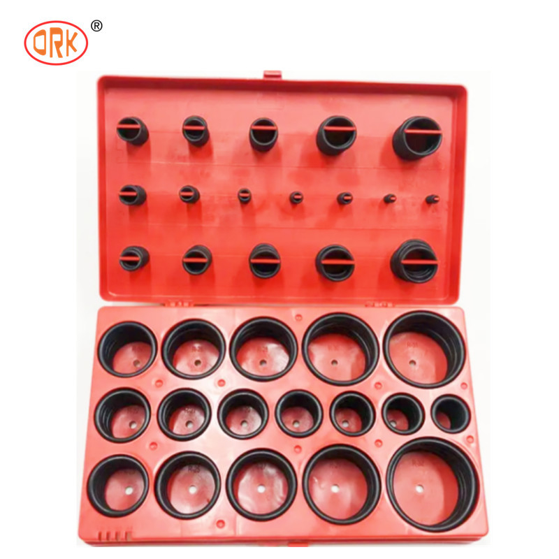 Profesional Disesuaikan Berbagai O Ring Set Perbaikan Segel 30 Ukuran 90 Durometer O Ring Kit
