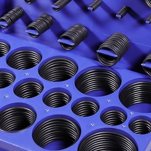 NBR70 FKM75 O Ring Box Repair Seal 30 Ukuran Tekanan Tinggi O Ring Kits Untuk Excavator