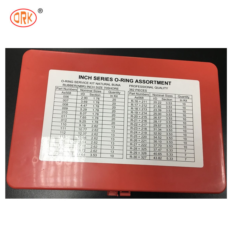 NBR O Ring Box 419PCS 30size 90 Durometer O Ring Kit Karet O Rings Asorted Set