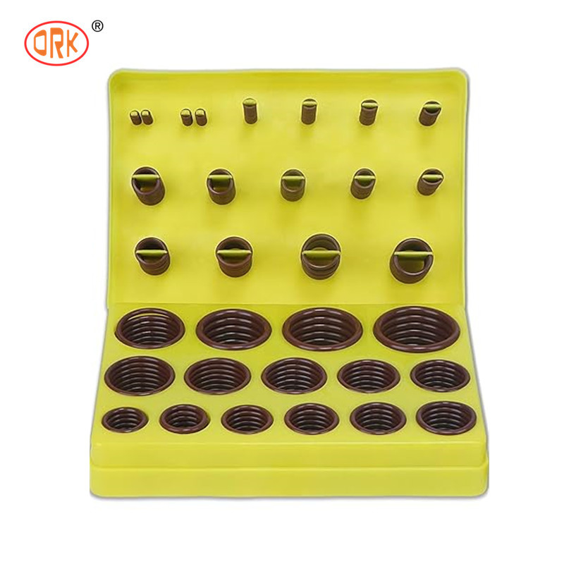 High Temper Silicone Metric O Ring Asortment Kit High Durable oring kits Produsen