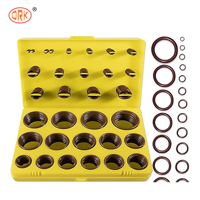 High Temper Silicone Metric O Ring Asortment Kit High Durable oring kits Produsen