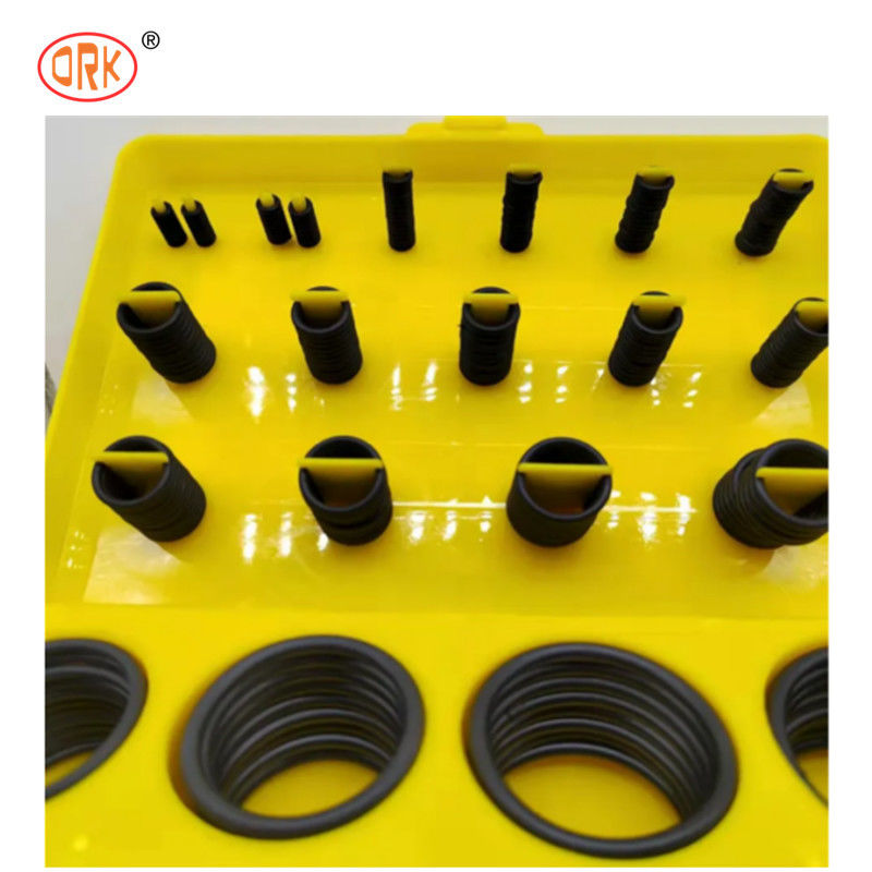 High Temper Silicone Metric Custom O Ring Seals Assortment Kit High Durable oring kits Produsen