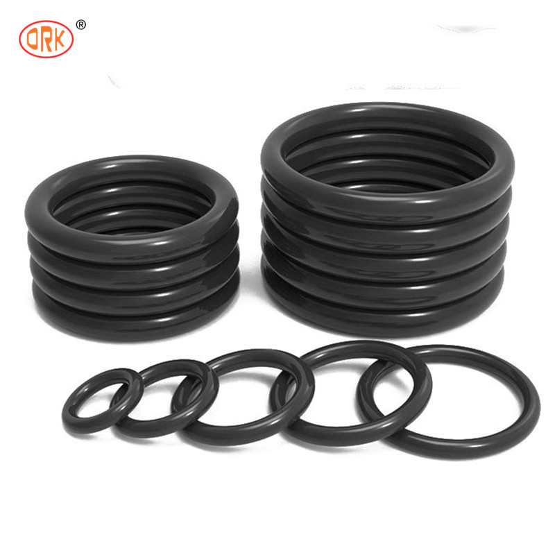 Karet Hitam O Ring Gasket Seal Resistensi UV sangat baik -40 ° F hingga +250 ° F Kisaran suhu