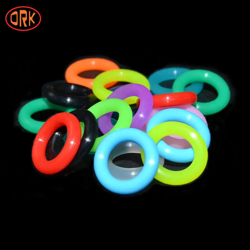 FKM O-Ring, NBR EPDM Silicone HNBR Rubber O Ring Seals, High Chemical Resistance Oil Resistant Sealing Gasket untuk Mesin Pneumatik Hidraulik