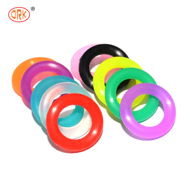 O-Ring Silikon VMQ, O-Ring Karet Multi Material FKM NBR EPDM HNBR, Segel Tahan Suhu Tinggi & Rendah untuk Peralatan Medis Listrik Makanan