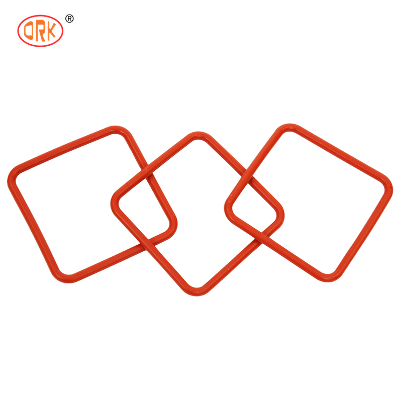 Gasket Flensa Karet Industri, Opsional NBR FKM EPDM Silikon, Gasket Segel Tahan Kimia & Panas untuk Perbaikan & Penggantian Mesin