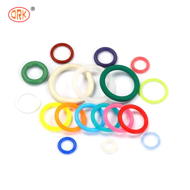 O-Ring Karet Alami Ketahanan Tinggi, Cincin Karet Ukuran Kustom, Berbagai Bahan Karet Opsional, Segel Tahan Abrasi untuk Kondisi Kerja Hidrolik Non-Minyak