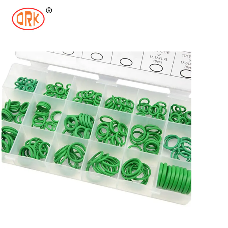 Universal Rubber O Ring Kit, Multi-Size O-Ring in Storage Case, High Elasticity Seals, NBR FKM EPDM Silicone Available for Static & Light Dynamic Sealing