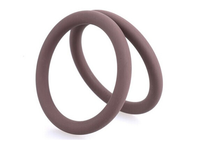 Asam Tahan Brown FKM O Rings Metric Untuk Mesin Pesawat Meluncur FDA ROHS