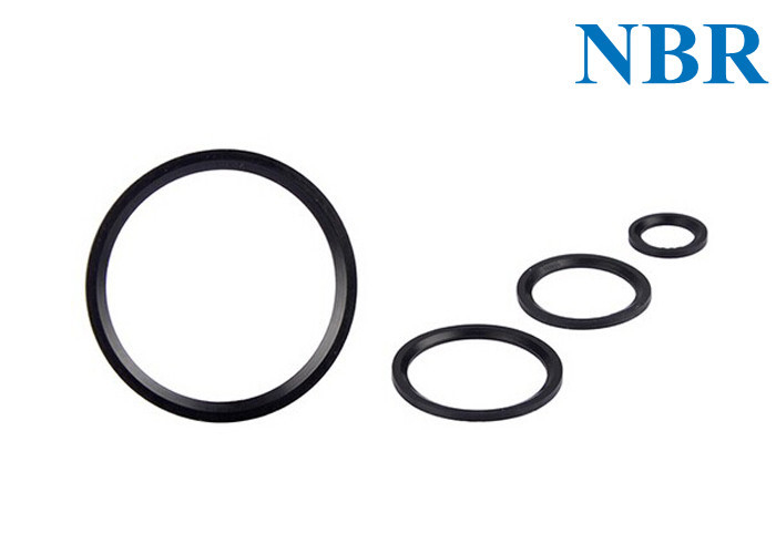 Custom NBR O Ring Seal Water Resistant Inside -30 ° C - + 120 ° C Suhu Operasional