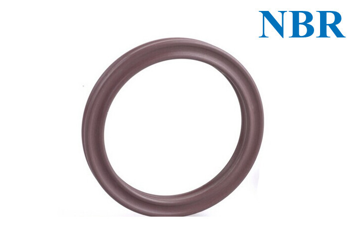 Custom NBR O Ring Seal Water Resistant Inside -30 ° C - + 120 ° C Suhu Operasional
