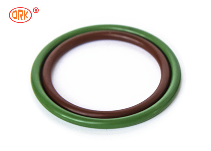 Metric Brown Green Black O-Ring FKM Dengan Tahan Asam Untuk Sistem Segel Mesin Pesawat