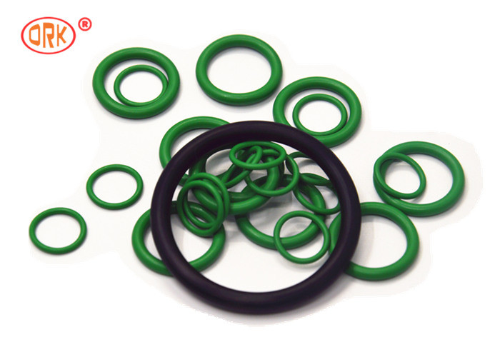 Metric Brown Green Black O-Ring FKM Dengan Tahan Asam Untuk Sistem Segel Mesin Pesawat